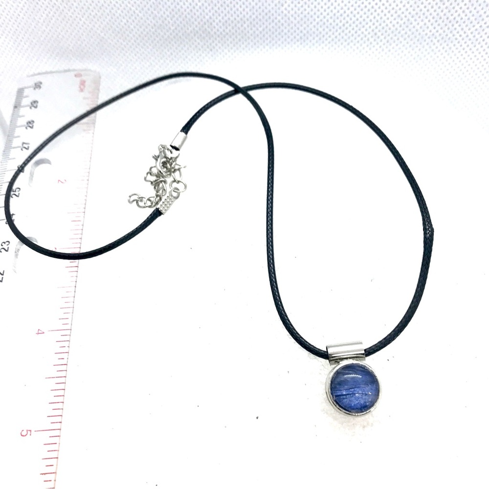 Minimalist Necklace With handmade 12mm snap SN12 on simple cord